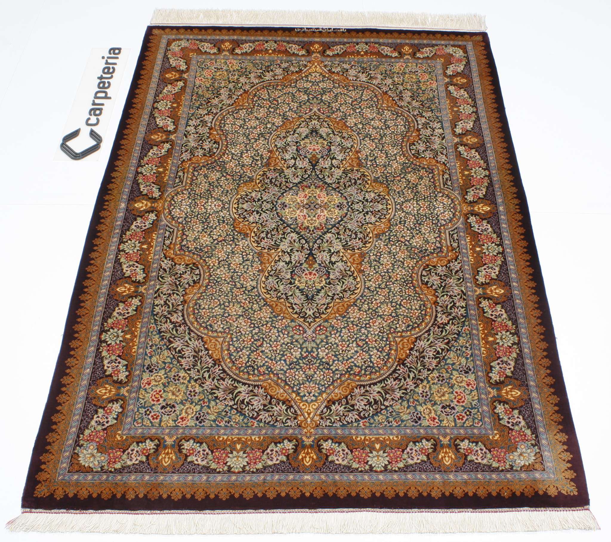 Persian rug Ghom Silk Royal