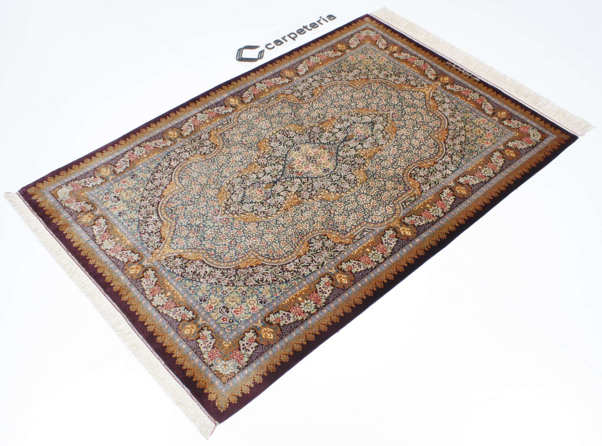 Persian rug Ghom Silk Royal
