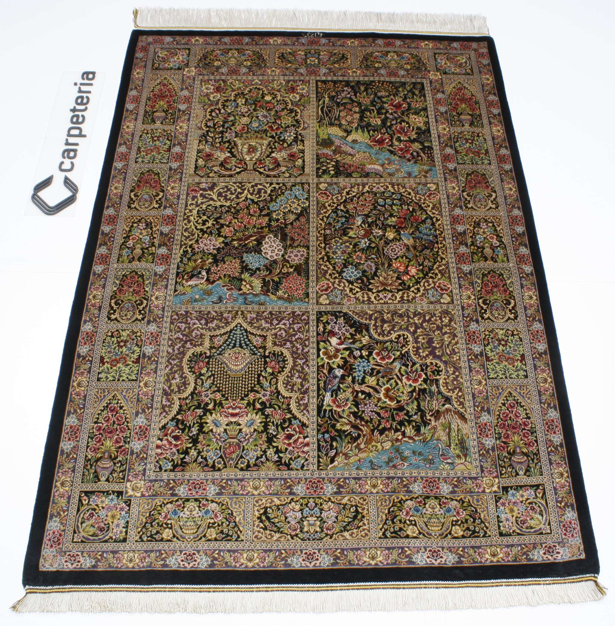 Persian rug Ghom Silk Royal