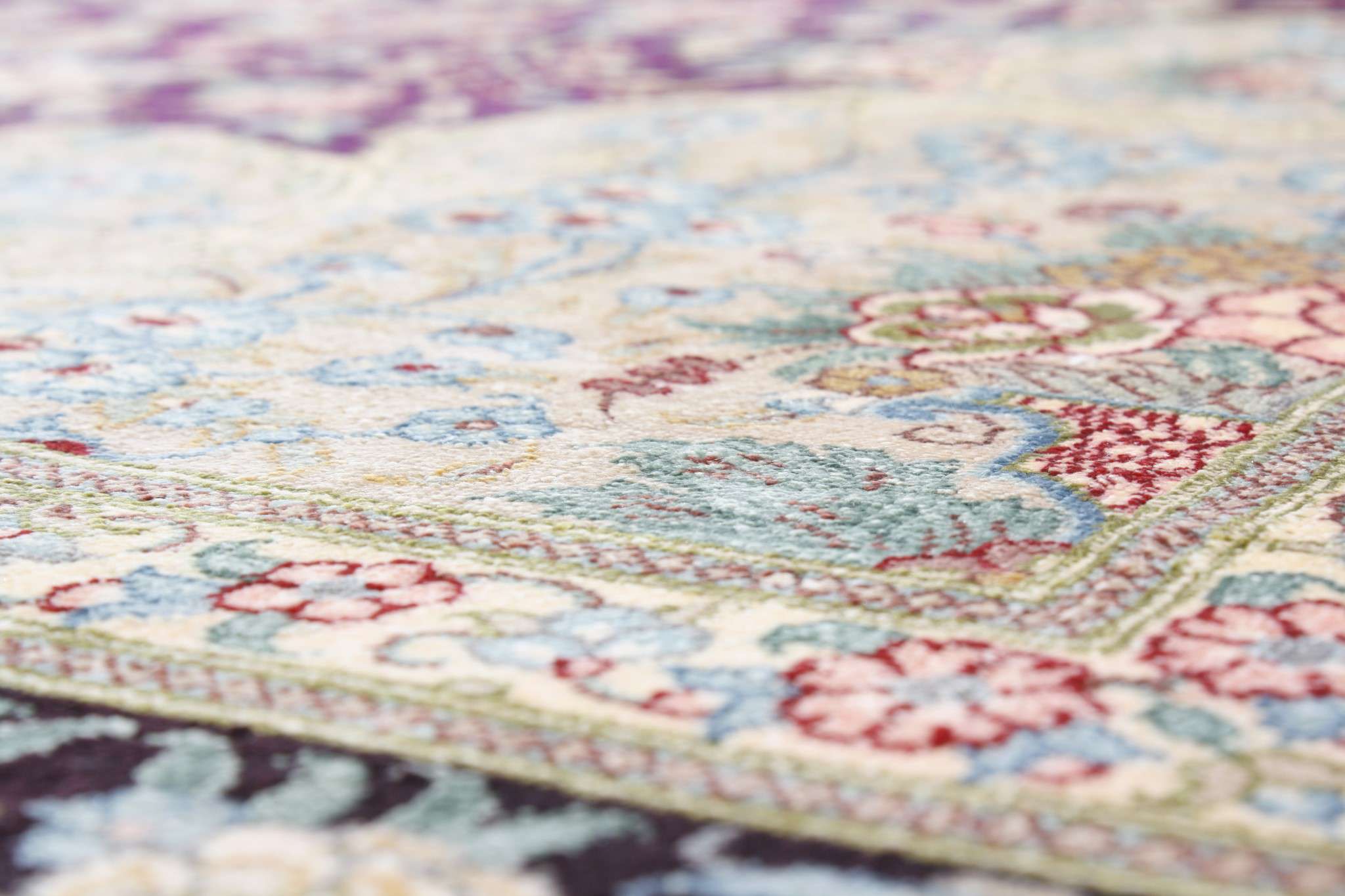 Perzsa szőnyeg Qom Silk Royal