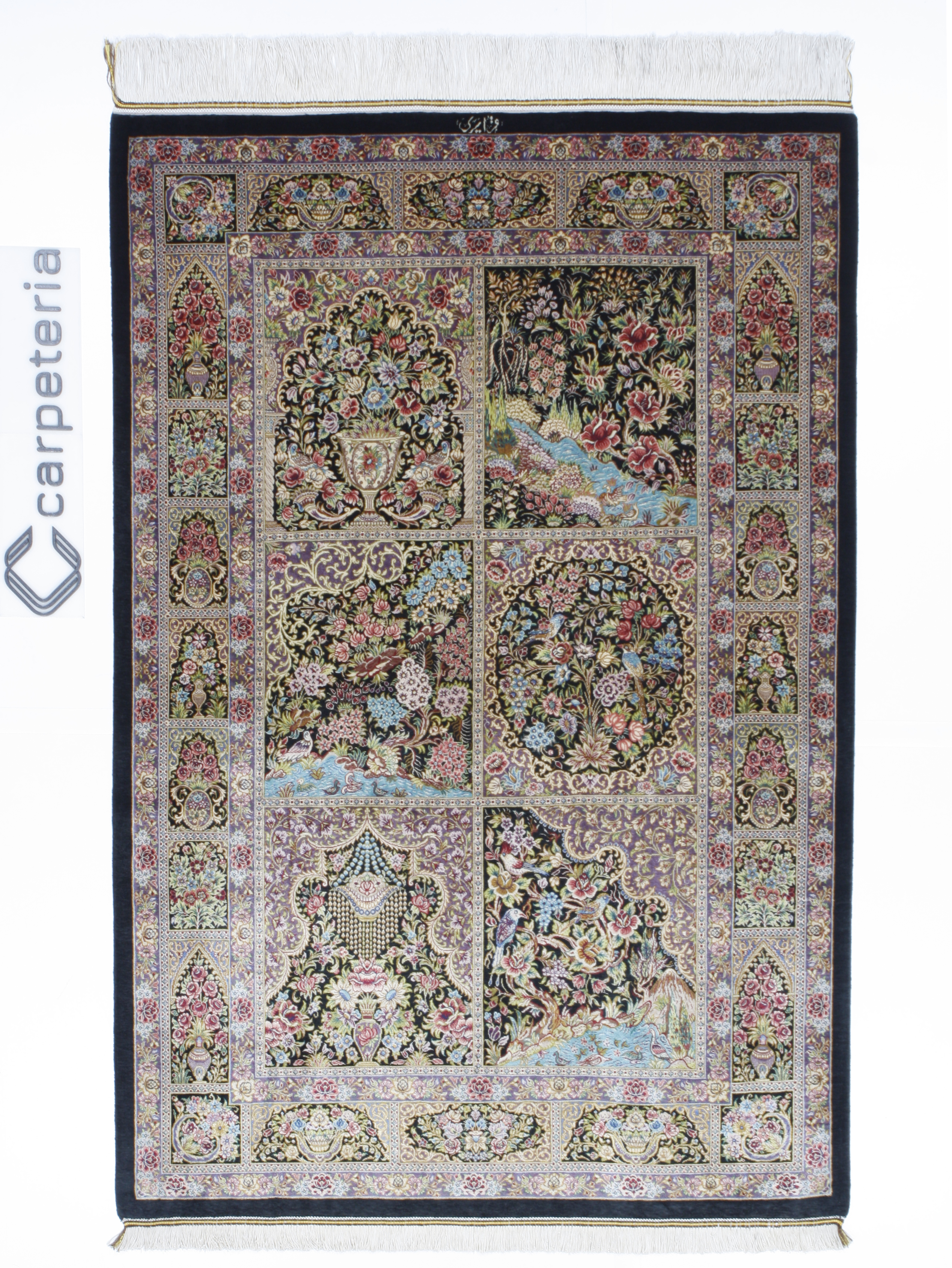 Persian rug Ghom Silk Royal