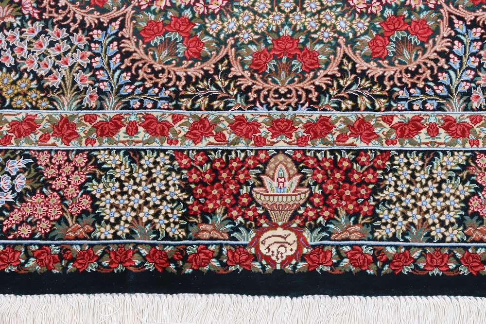 Persian rug Qom