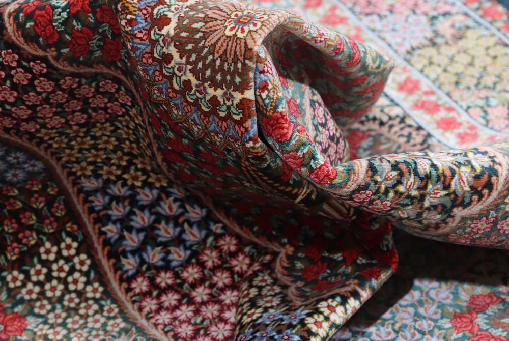 Persian rug Qom
