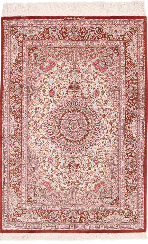 Persian rug Qom