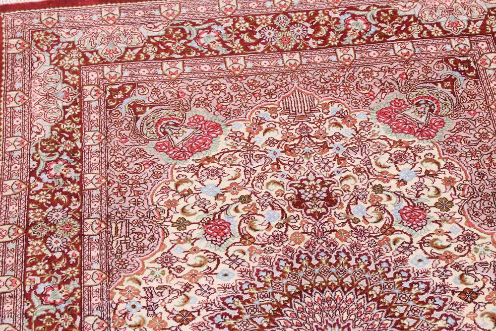 Persian rug Qom