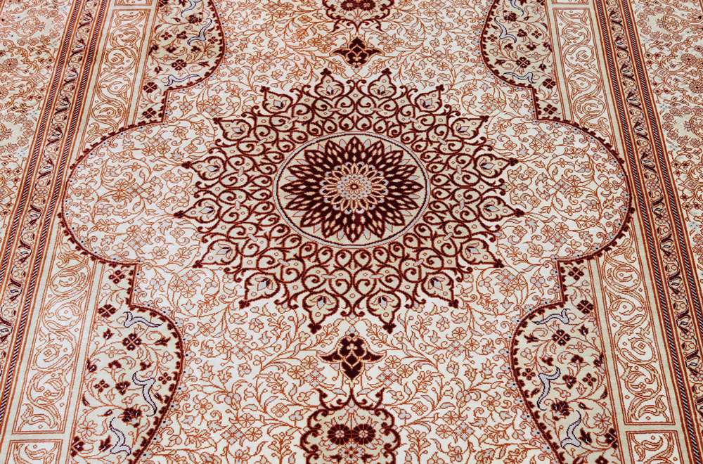 Persian rug Qom