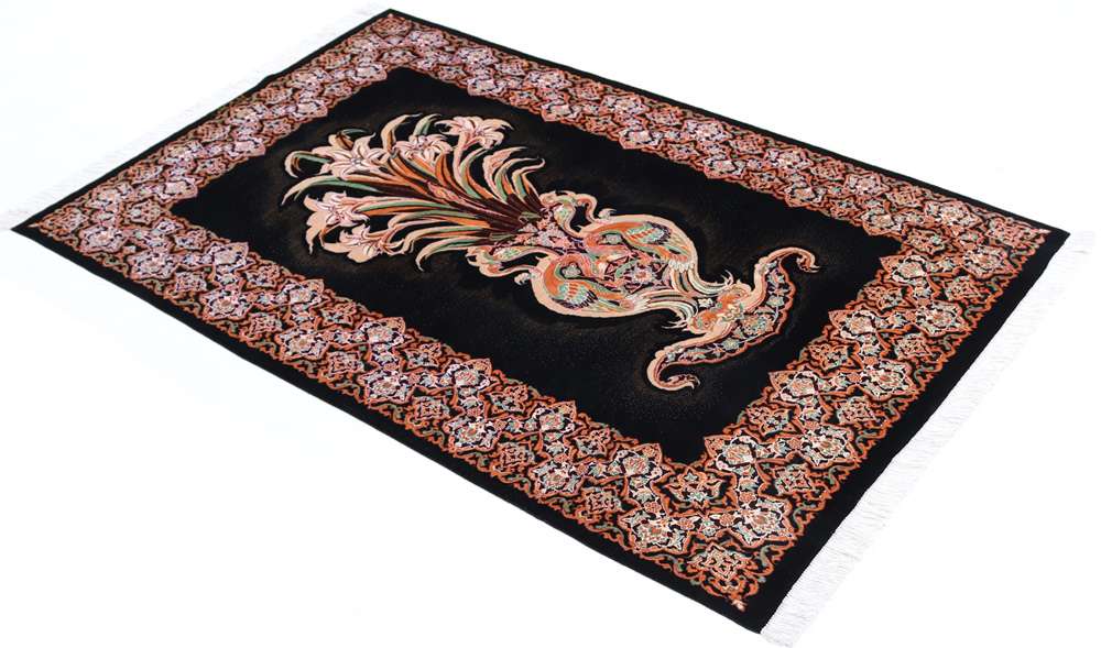 Persian rug Qom