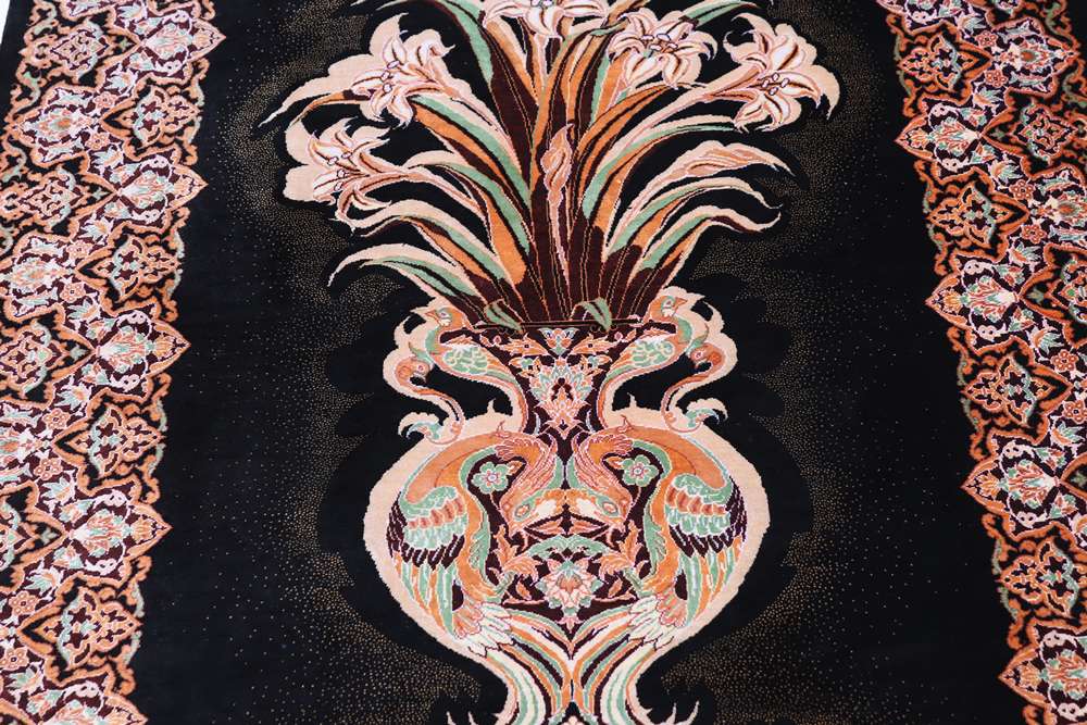 Persian rug Qom