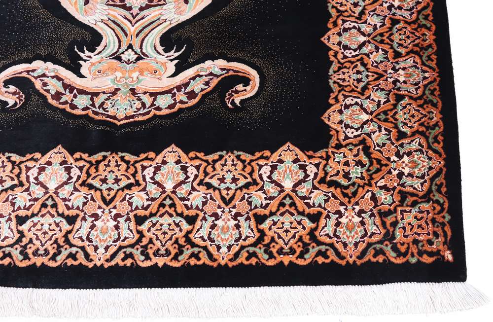 Persian rug Qom