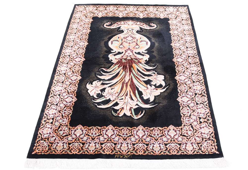 Persian rug Qom