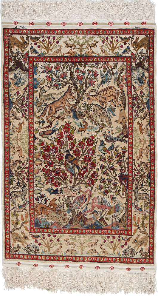 Oriental rug Hereke