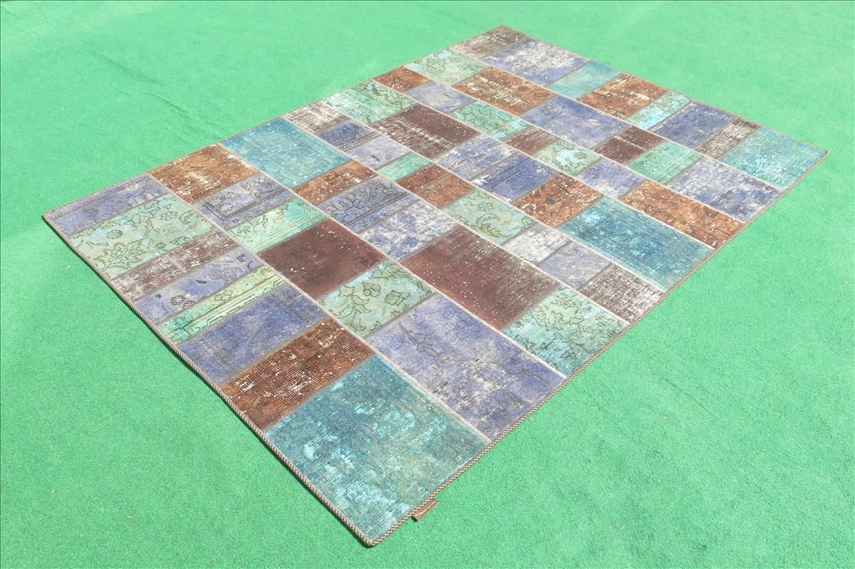 Modern rug Patchwork Super