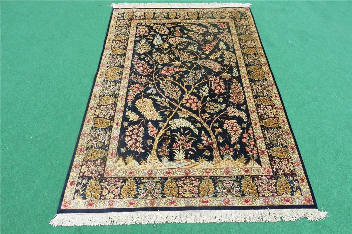Perzsa szőnyeg Ghom Silk Imperial
