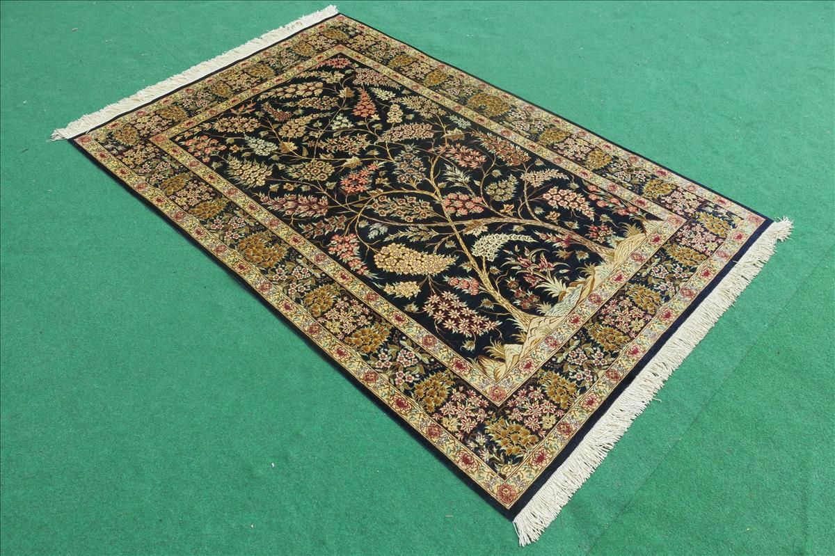 Perzsa szőnyeg Ghom Silk Imperial