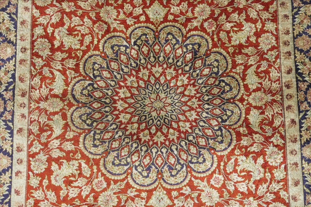 Perzsa szőnyeg Ghom Silk Imperial