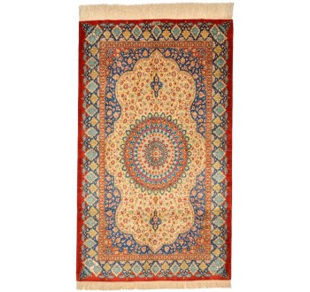 Oriental rug Ghom Silk Royal