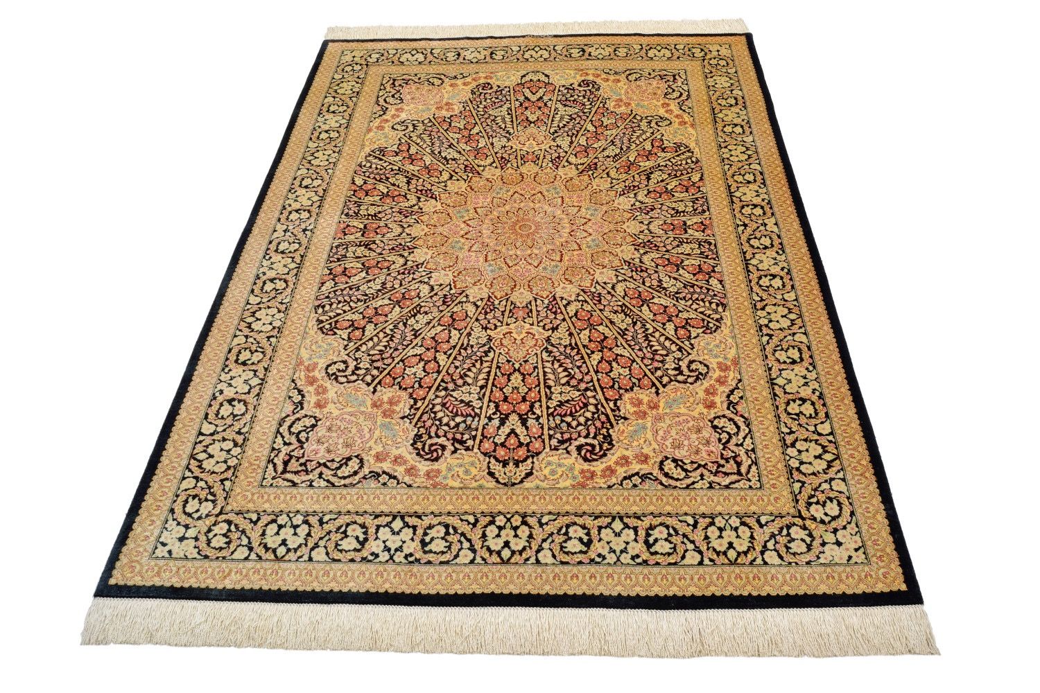 Oriental rug Ghom Silk Royal
