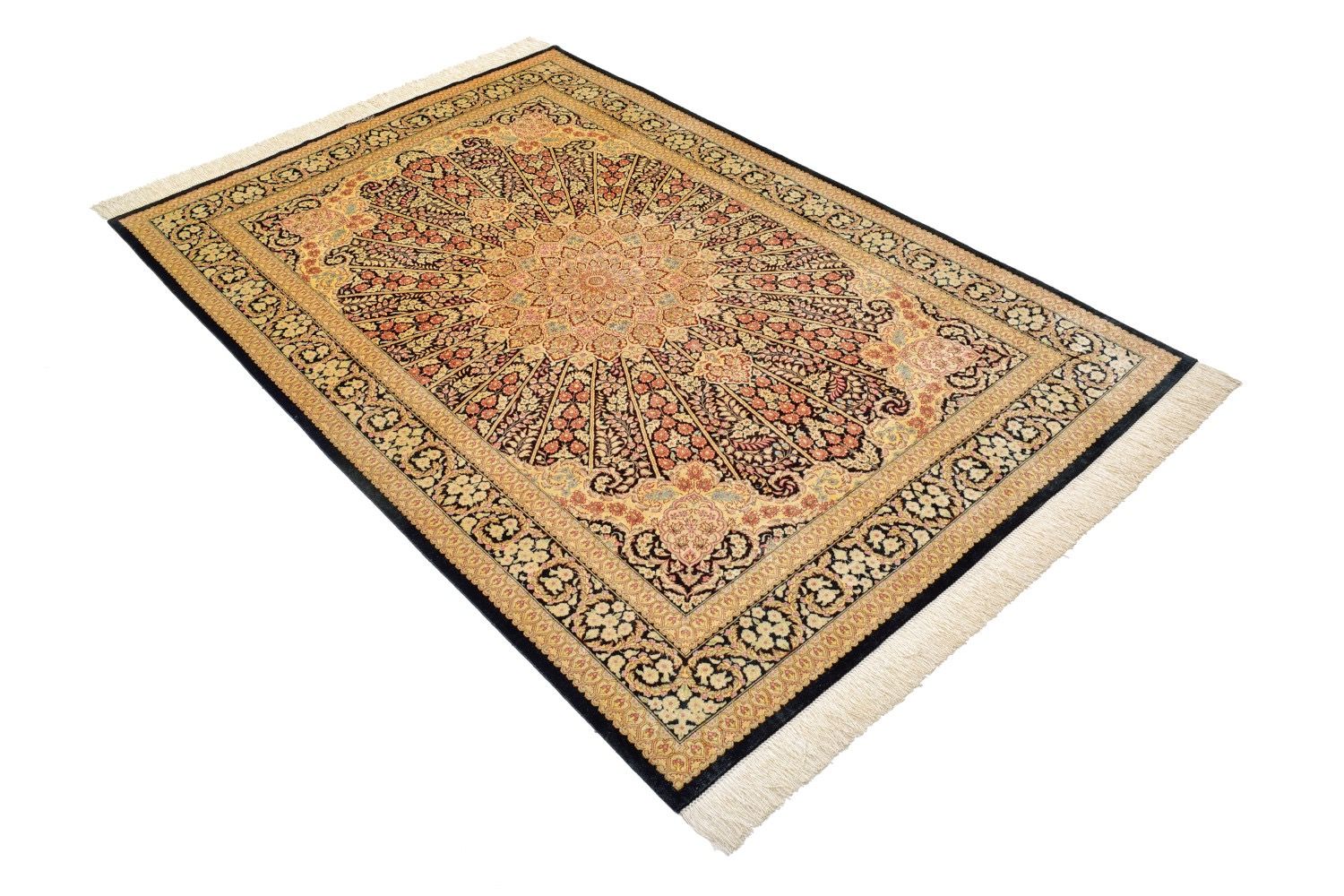 Oriental rug Ghom Silk Royal