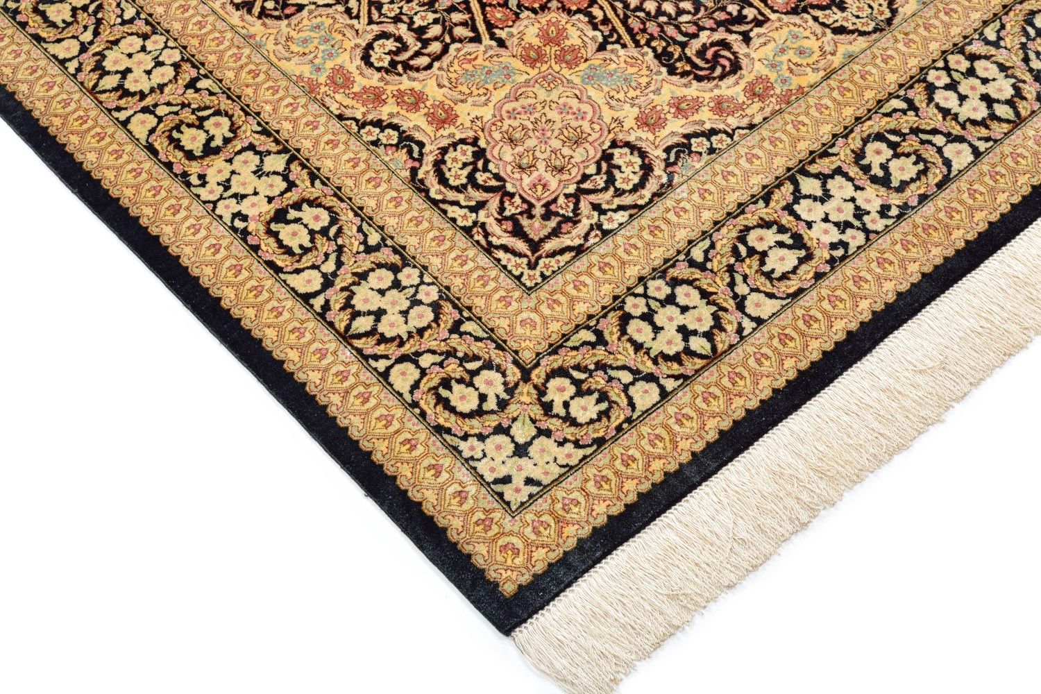 Oriental rug Ghom Silk Royal