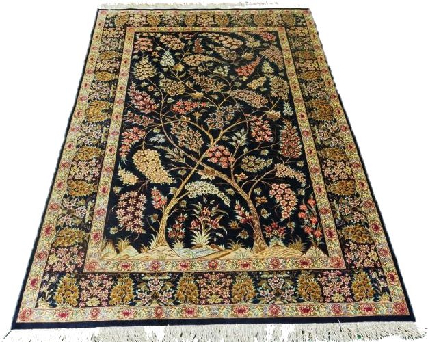 Perzsa szőnyeg Ghom Silk Imperial