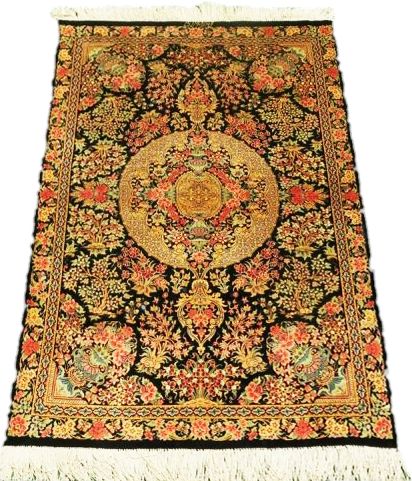 Perzsa szőnyeg Ghom Silk Imperial