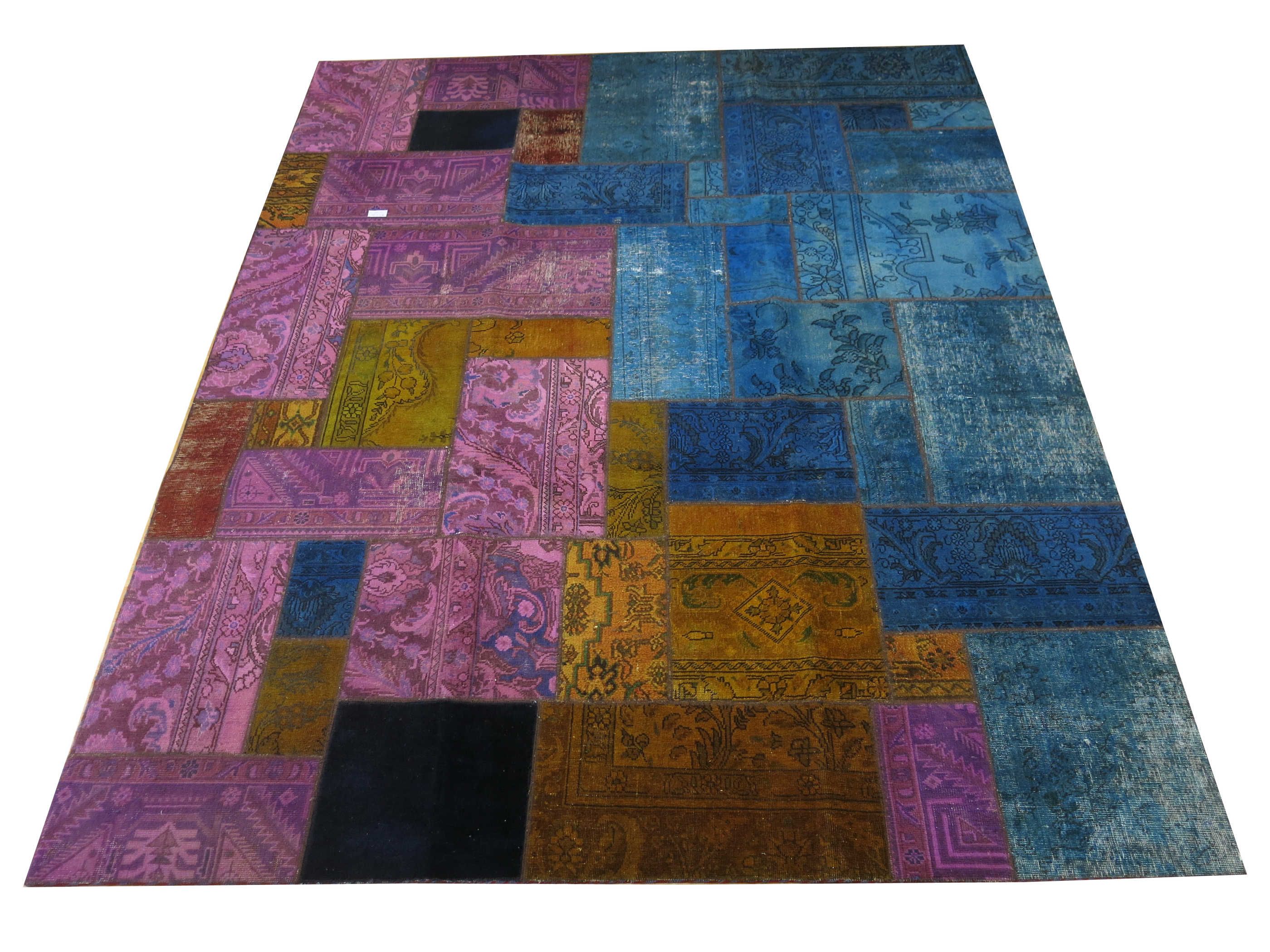 Perzsa szőnyeg Patchwork Modern