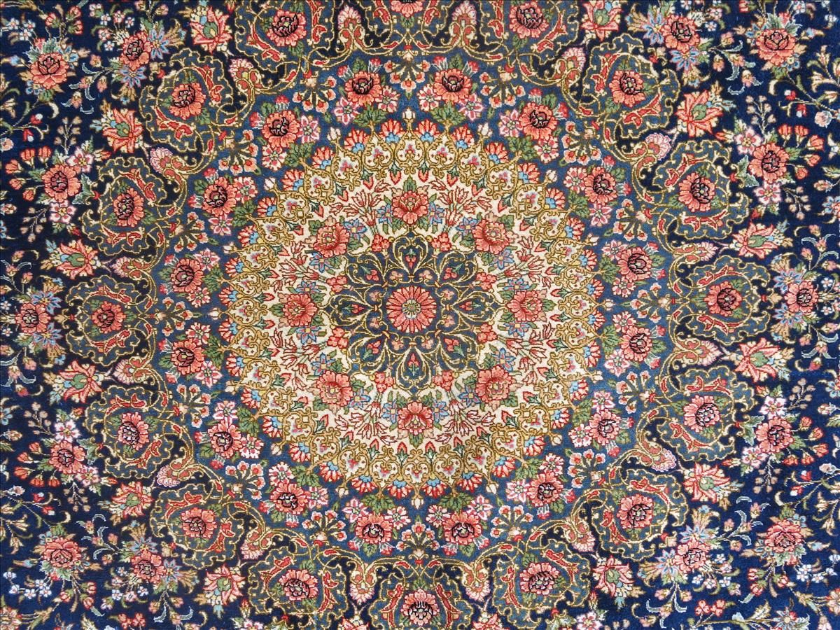Oriental rug Ghom Silk Imperial