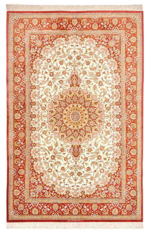 Perzsa szőnyeg Ghom Silk Royal
