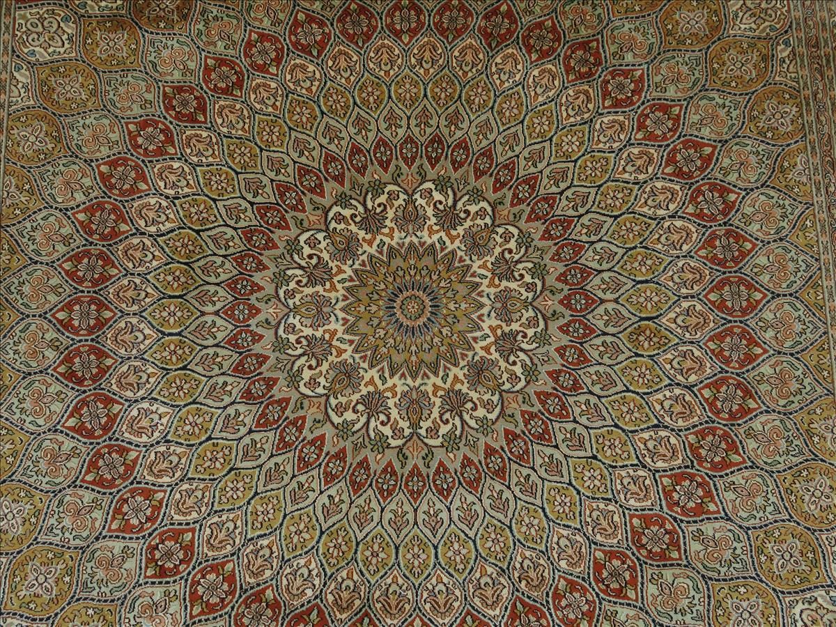 Oriental rug Kashmir Silk Exclusive Gumbad