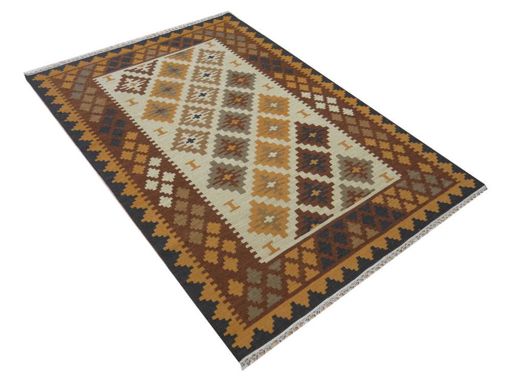 Modern rug Afghan Filpa