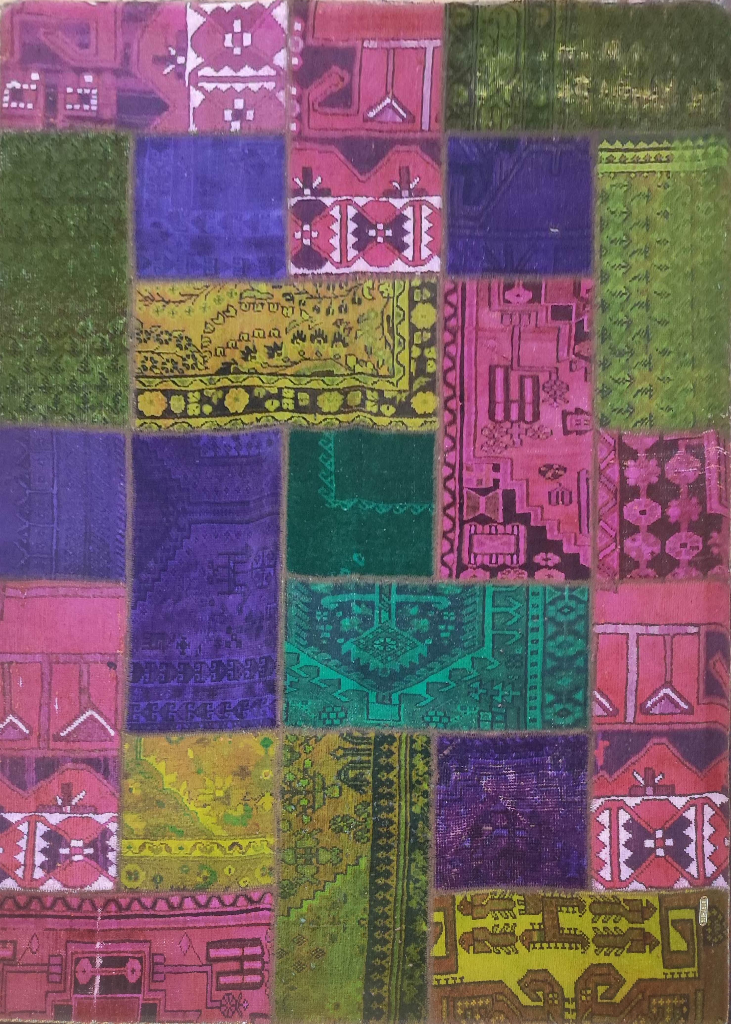 Modern szőnyeg Patchwork Modern