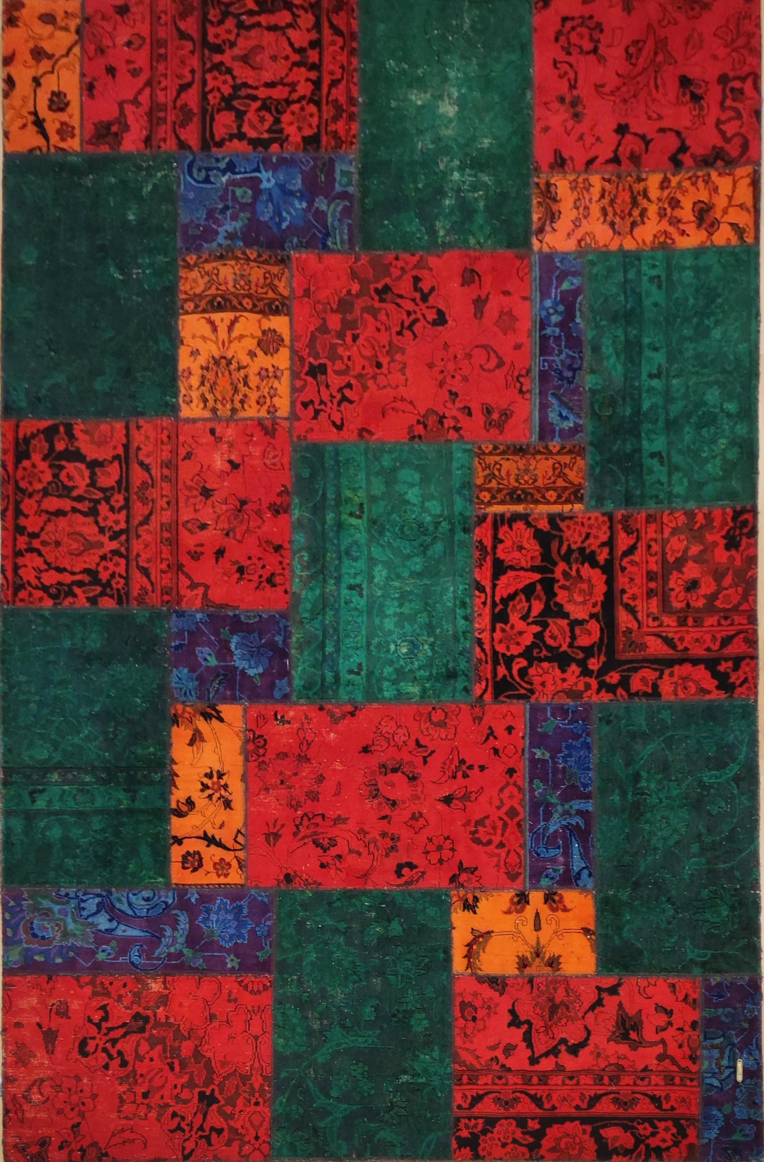 Modern rug Patchwork Modern