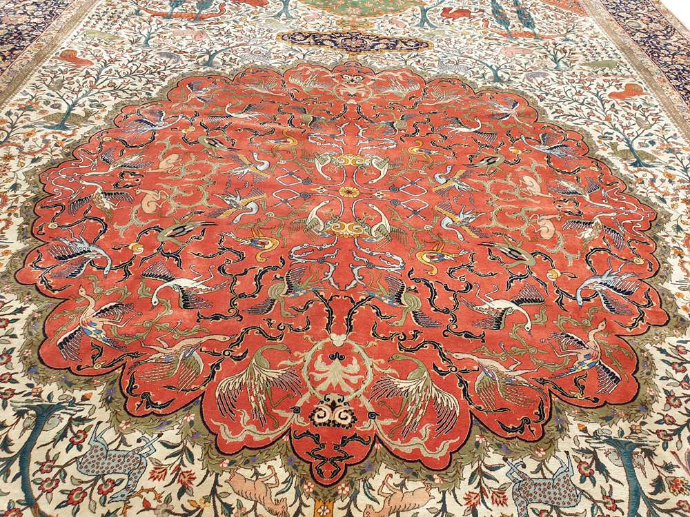 Tabriz keleti szőnyeg