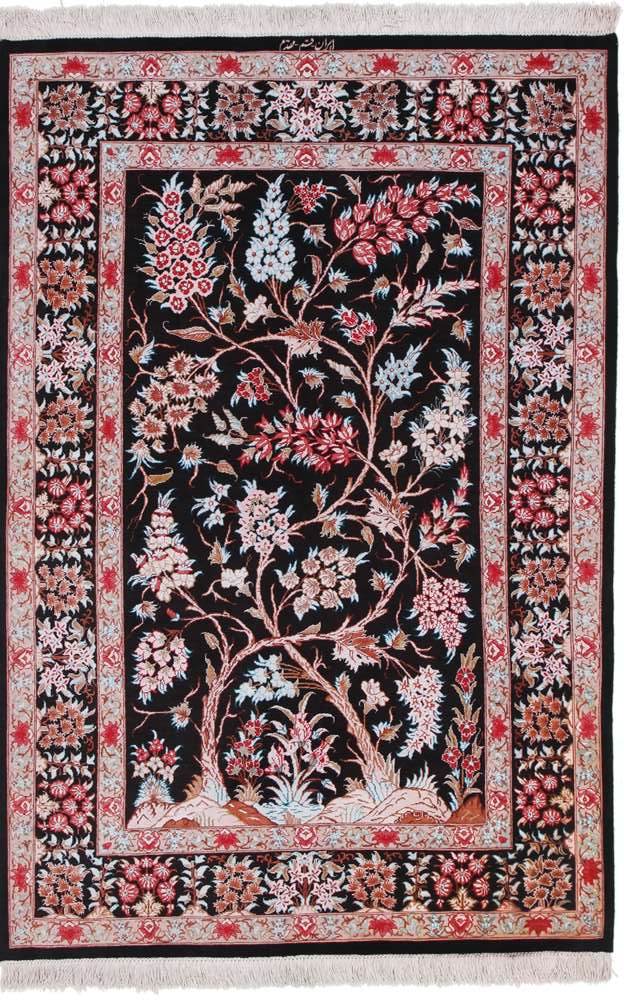 Qom perzsa szőnyeg