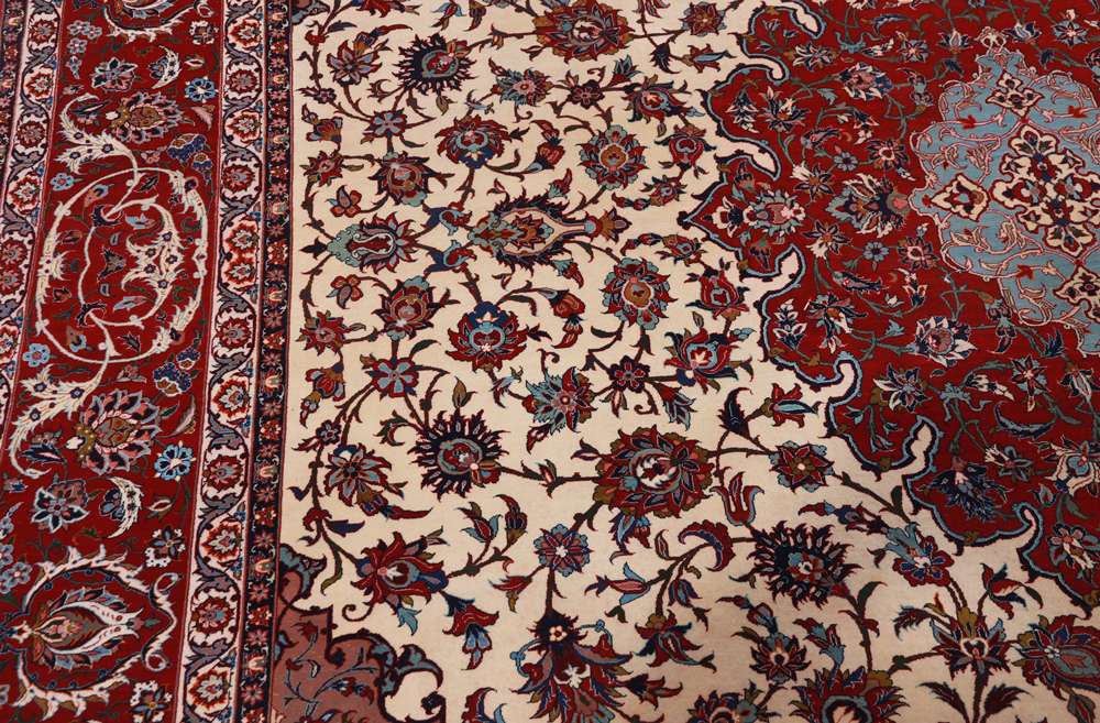 Isfahan perzsa szőnyeg