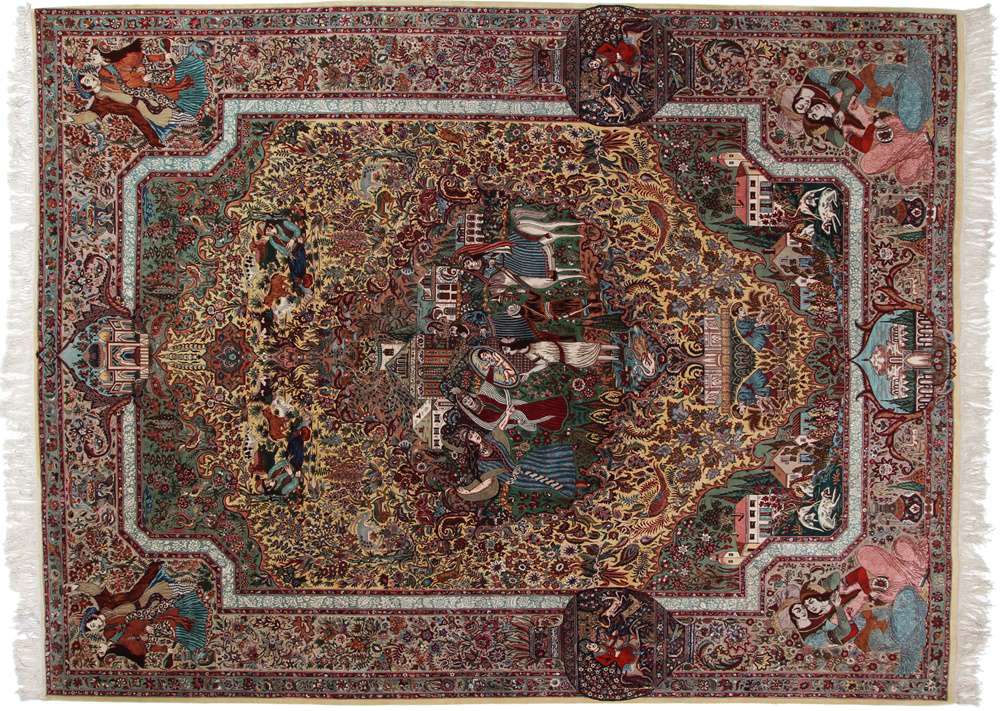 Tabriz perzsa szőnyeg