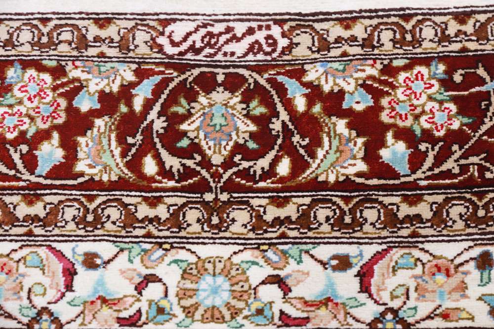 Qom perzsa szőnyeg