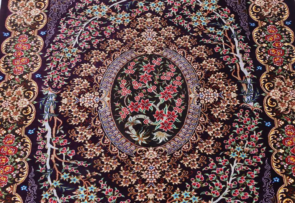 Qom perzsa szőnyeg