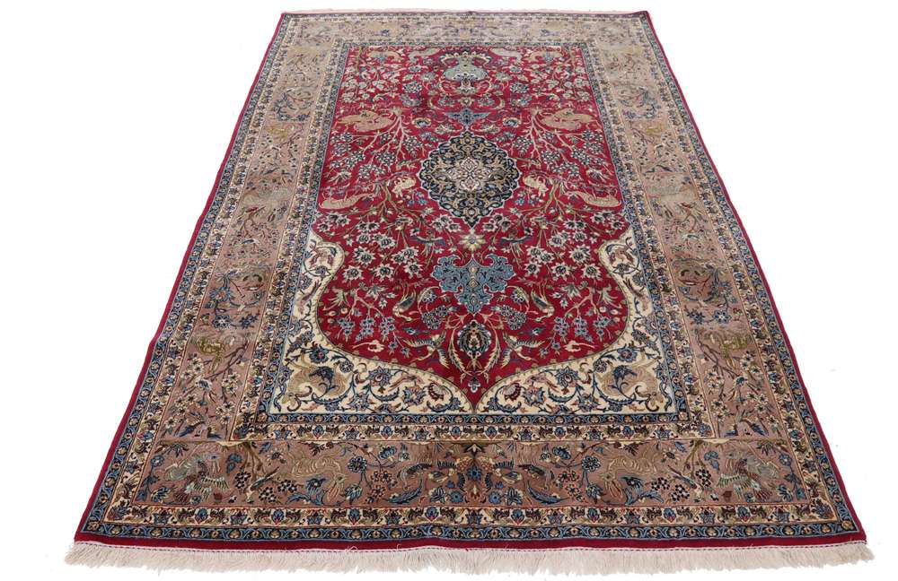 Isfahan perzsa szőnyeg