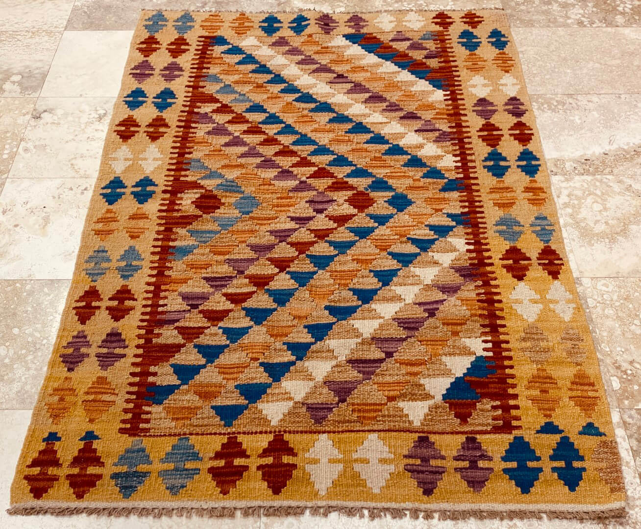 Oriental rug Kelim Waziri