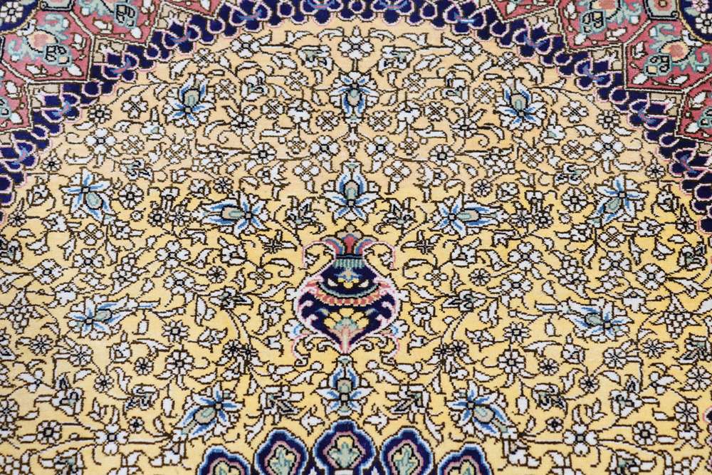 Qom perzsa szőnyeg