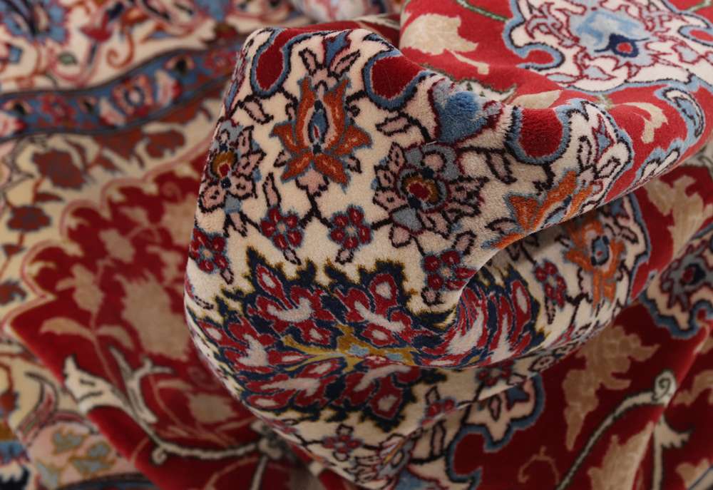 Isfahan perzsa szőnyeg