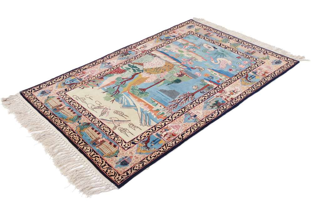 Isfahan perzsa szőnyeg
