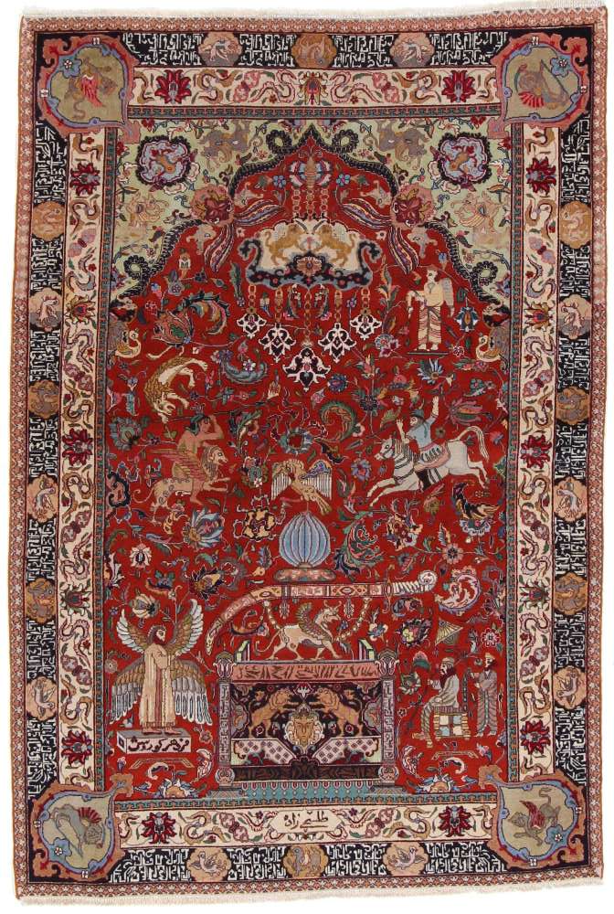 Tabriz perzsa szőnyeg
