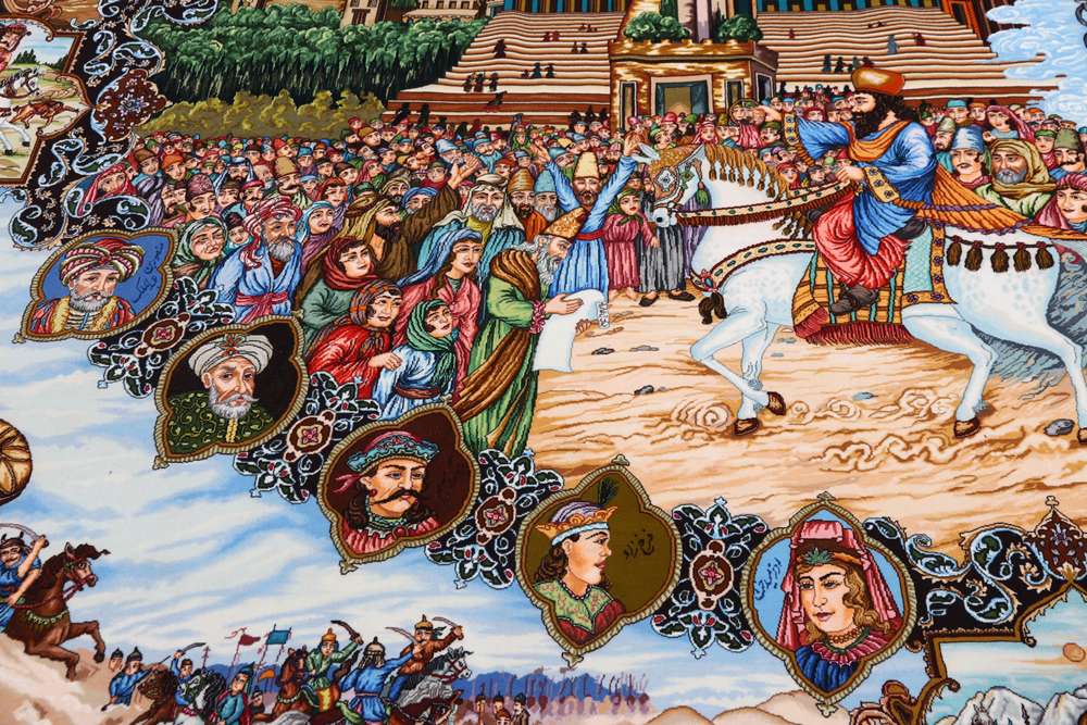 Tabriz perzsa szőnyeg