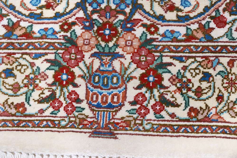 Qom perzsa szőnyeg