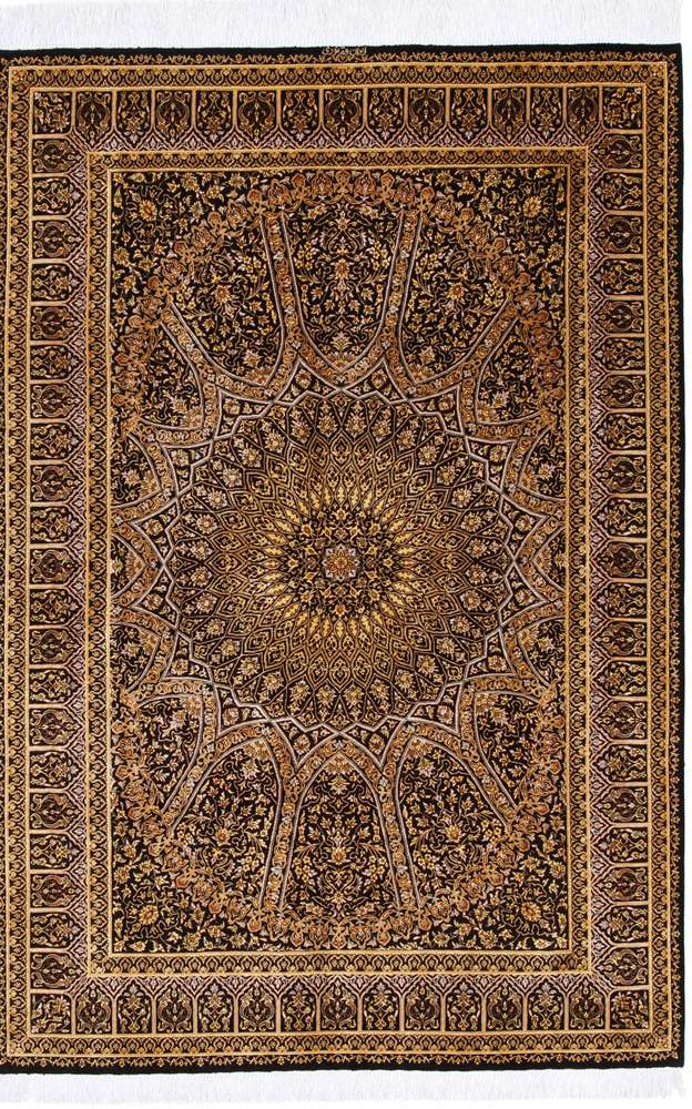 Qom perzsa szőnyeg