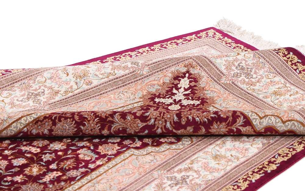 Qom perzsa szőnyeg