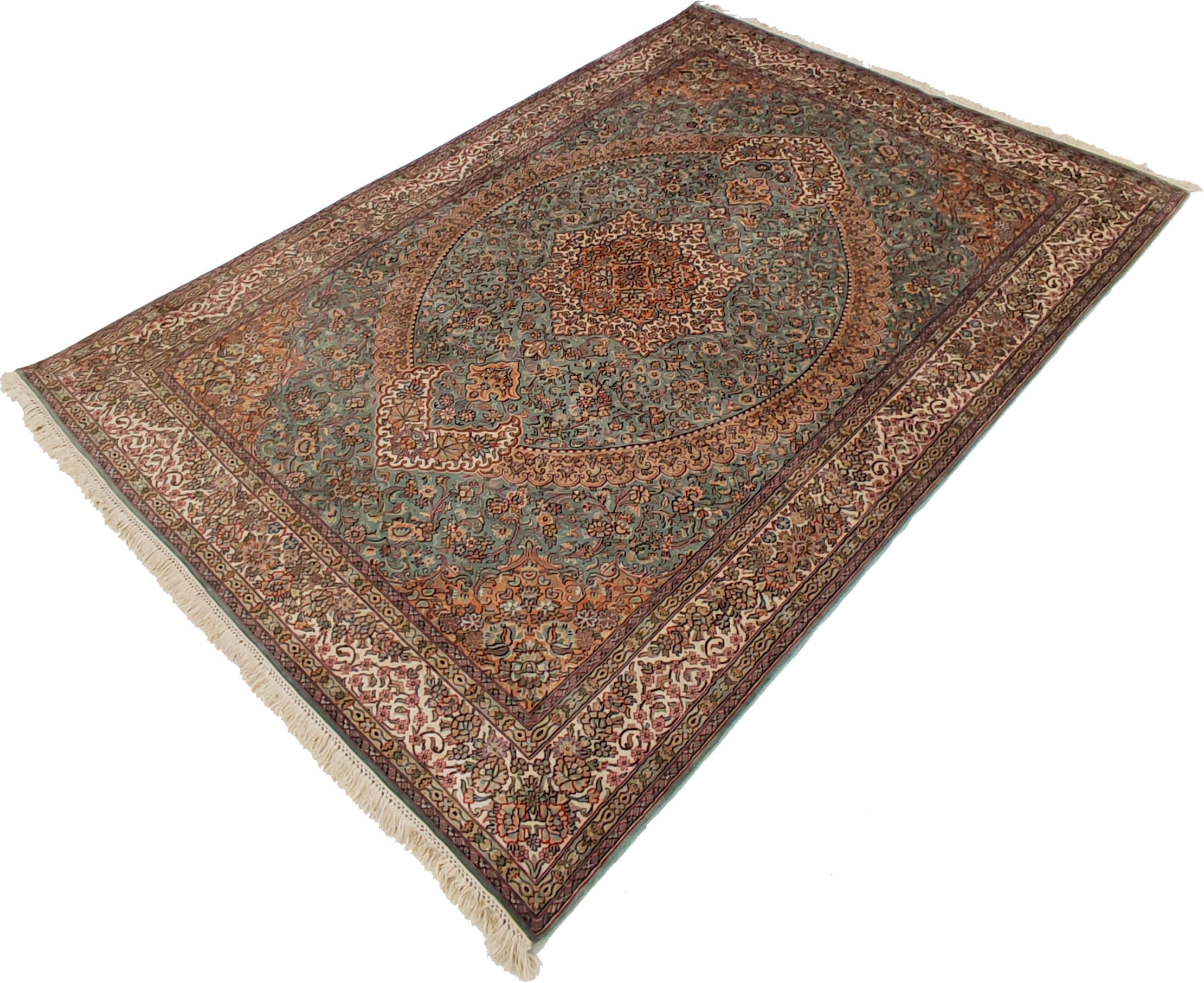 Kashmir selyem Royal keleti szőnyeg