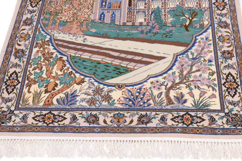 Isfahan perzsa szőnyeg